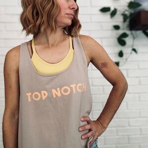 Offline Top Notch Tank with Open Back